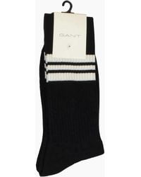 GANT - 2-Pack Striped Sports Socks - Lyst