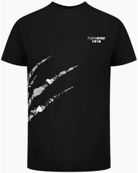 Philipp Plein - Plein Sport Scratch Logo T-Shirt - Lyst