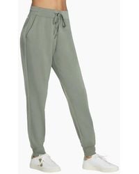Skechers - Skechluxe Elevate Taupe Joggers - Lyst