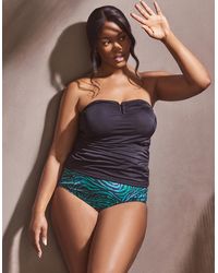 Live Unlimited London - Abstract Print Tankini Bottom - Lyst