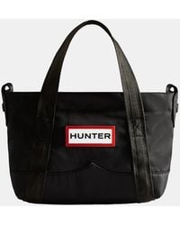 HUNTER - Nylon Mini Topclip Tote - Lyst