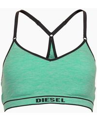 DIESEL - Poka-Stretch Jersey Bralette - Lyst