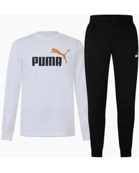 PUMA - Leisurewear Long Fleece Full Tracksuit - Lyst