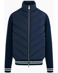 Sandbanks - Hybrid Puffer Cardigan - Lyst