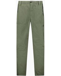 C.P. Company - Thyme Cotton Rip Stop Loose Cargo Pants - Lyst