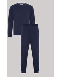Ted Baker - Lettering Crew Neck Long Sleeve Pyjama Set - Lyst