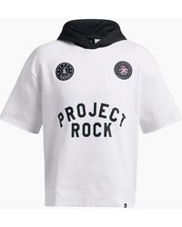 Under Armour - Relaxed Fit Drop Shoulder Hoodie - Lyst