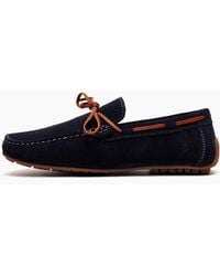 Hush Puppies - Reuben Suede Leather Boat Shoes Tan - Lyst