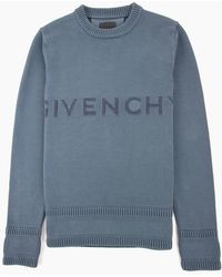 Givenchy - 4G Cotton Knit Sweater 464 - Lyst