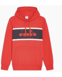 Diadora - Logo Fer. Italy Hoodie - Lyst