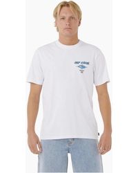 Rip Curl - Rip Curl Fade Out Icon Short Sleeve T-Shirt - Lyst