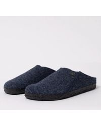Birkenstock Clogs - Anatomically Shaped Cork-Latex Footbed (Shearling Footbed) Upper: Wool Felt Footbed Lining: Shearling Sole: Latex Details: C - Lyst