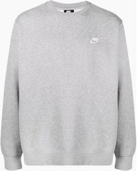 Nike - Logo Crewneck Sweater - Lyst