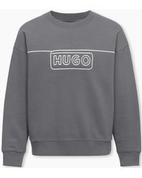 BOSS - Nalves Crew Sweater - Lyst