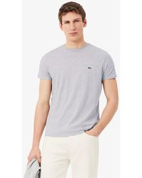 Lacoste - Crew Neck Pima Cotton Jersey T-Shirt - Lyst