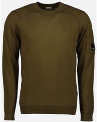 C.P. Company - Sea Island Knitted Lens Jumper - Lyst