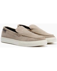 Ben Sherman - Almer Suede Stone Loafers - Lyst
