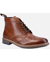 Hush Puppies - Joshua Brogue Boot - Lyst