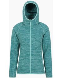 Mountain Warehouse - Ladies Lleyn Ii Melange Full Zip Hoodie - Lyst