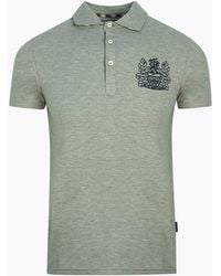Aquascutum - Aldis Crest Chest Logo Polo Shirt - Lyst