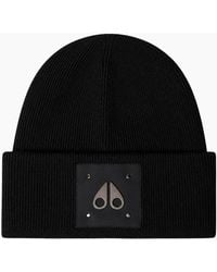 Moose Knuckles - Icon Logo Wool Beanie - Lyst