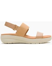 Hush Puppies - Breathe Slingback Sandal Ankle Strap Sandals Tan - Lyst