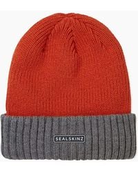 SealSkinz - Bacton Waterproof Cold Weather Roll Cuff Beanie - Lyst