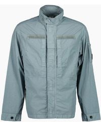 C.P. Company - Flatt Nylon Lens Overshirt Jacket - Lyst
