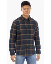 Peter Werth - Abbot Collared Neck Long Sleeve Shirt - Lyst