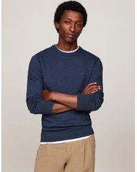 Tommy Hilfiger - Organic Cotton Cashmere Crew Sweater - Lyst