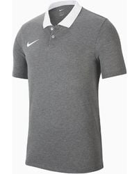 Nike - Printed Logo Collared Neck Short Sleeve Shirt - Lyst