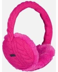 Barts - Monique Faux Fur Cable Knit Ear Muffs Earwarmers - Lyst