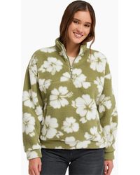Roxy - Jive Talking Polar Half Zip Fleece - Lyst