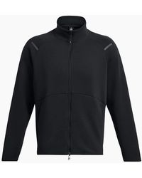 Under Armour - Solid Patterned Fleece Jacket - Lyst