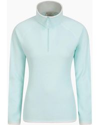 Mountain Warehouse - Ladies Montana Half Zip Fleece Top - Lyst