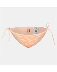 PUMA - Wave Patterned Tie Bikini Bottom - Lyst
