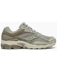 Saucony - Pro Grid Omni 9 Suede Trainers - Lyst
