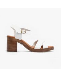 Hush Puppies - Georgia Leather Sandals - Lyst