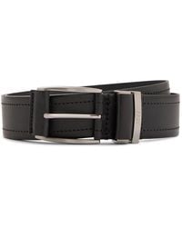 BOSS - Sody Leather Belt - Lyst