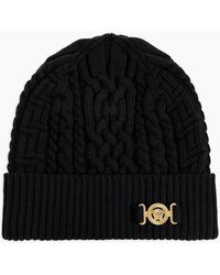 Versace - Biggie Medusa Wool Hat - Lyst