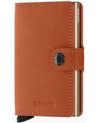 Secrid - Veg Mini Wallets Caramello Sand - Lyst