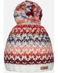 Barts - Nicole Knitted Lined Warm Winter Beanie Bobble Hat - Lyst