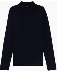 BOSS - Pado 30 Long Sleeve Polo Shirt - Lyst