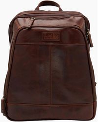 Loake - Waterloo Leather Rucksack - Lyst