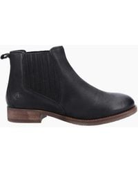 Hush Puppies - Edith Leather Boots - Lyst