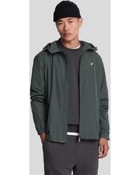Lyle & Scott - Water Resistant Hooded Jacket - Lyst