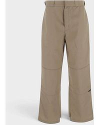 Palm Angels - High Waisted Reversed Waistband Chino Pant - Lyst