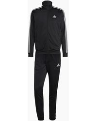 adidas - Basic 3 Stripes Tricot Tracksuit - Lyst