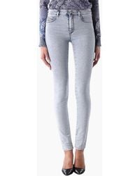 DIESEL - Doris Ne 0672C Denim Jogg Jeans Super Slim Fit Skinny Sweat Pants - Lyst