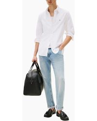 Tommy Hilfiger - Shirts Xm05382 Solid Heritage Oxford Breathable Cotton Shirt - Lyst